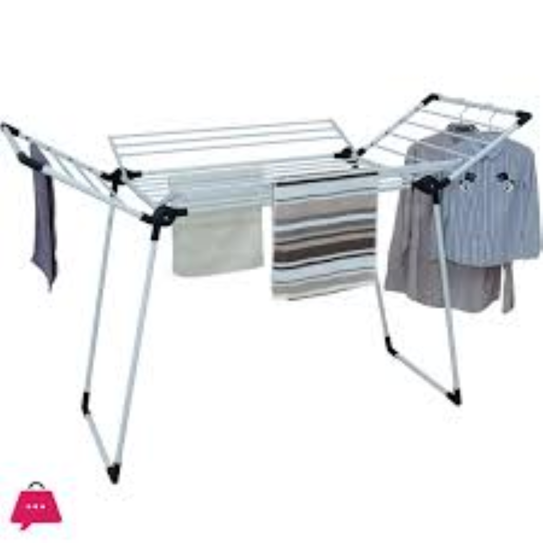 CLOTH DRYING STAND STEEL TUBE POWDER COATED 